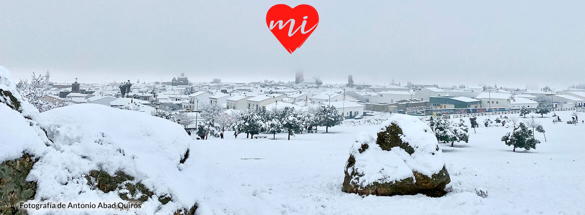 Extremadura bajo la nieve II Badajoz