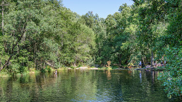 Piscina Natural de Las Pilas en Collado de la Vera