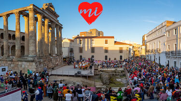 Sal a la calle Carnaval Romano de Mrida