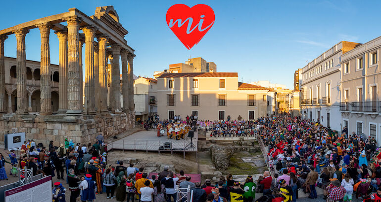 Sal a la calle Carnaval Romano de Mrida