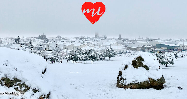 Extremadura bajo la nieve II Badajoz