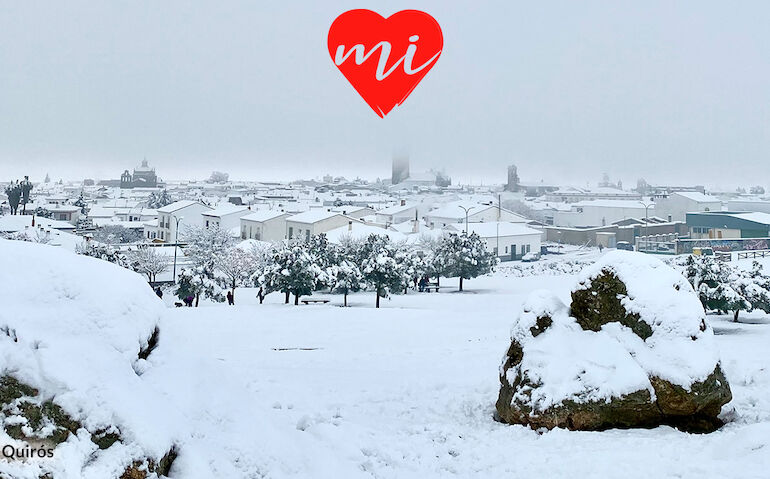 Extremadura bajo la nieve II Badajoz