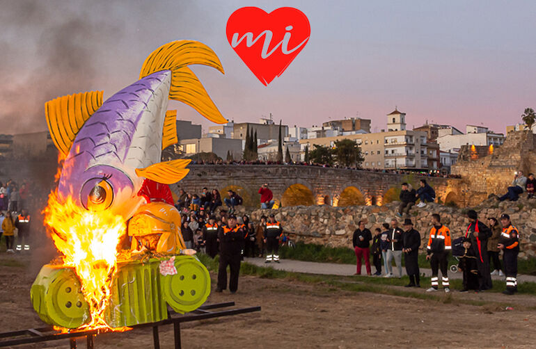 Y con el entierro de la sardina         el Carnaval Romano se termina