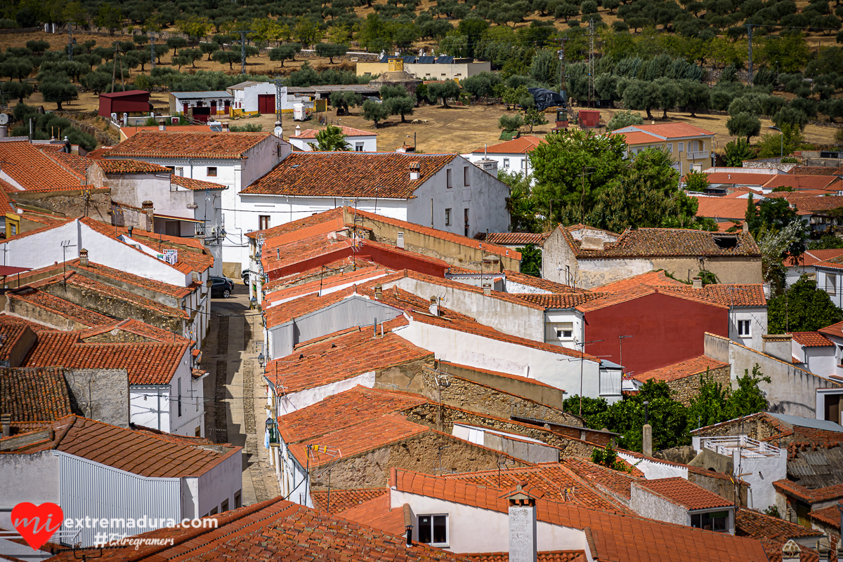 Valencia de Alcántara, un paseo con las nubes