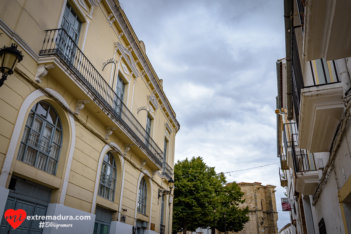 Valencia de Alcántara, un paseo con las nubes