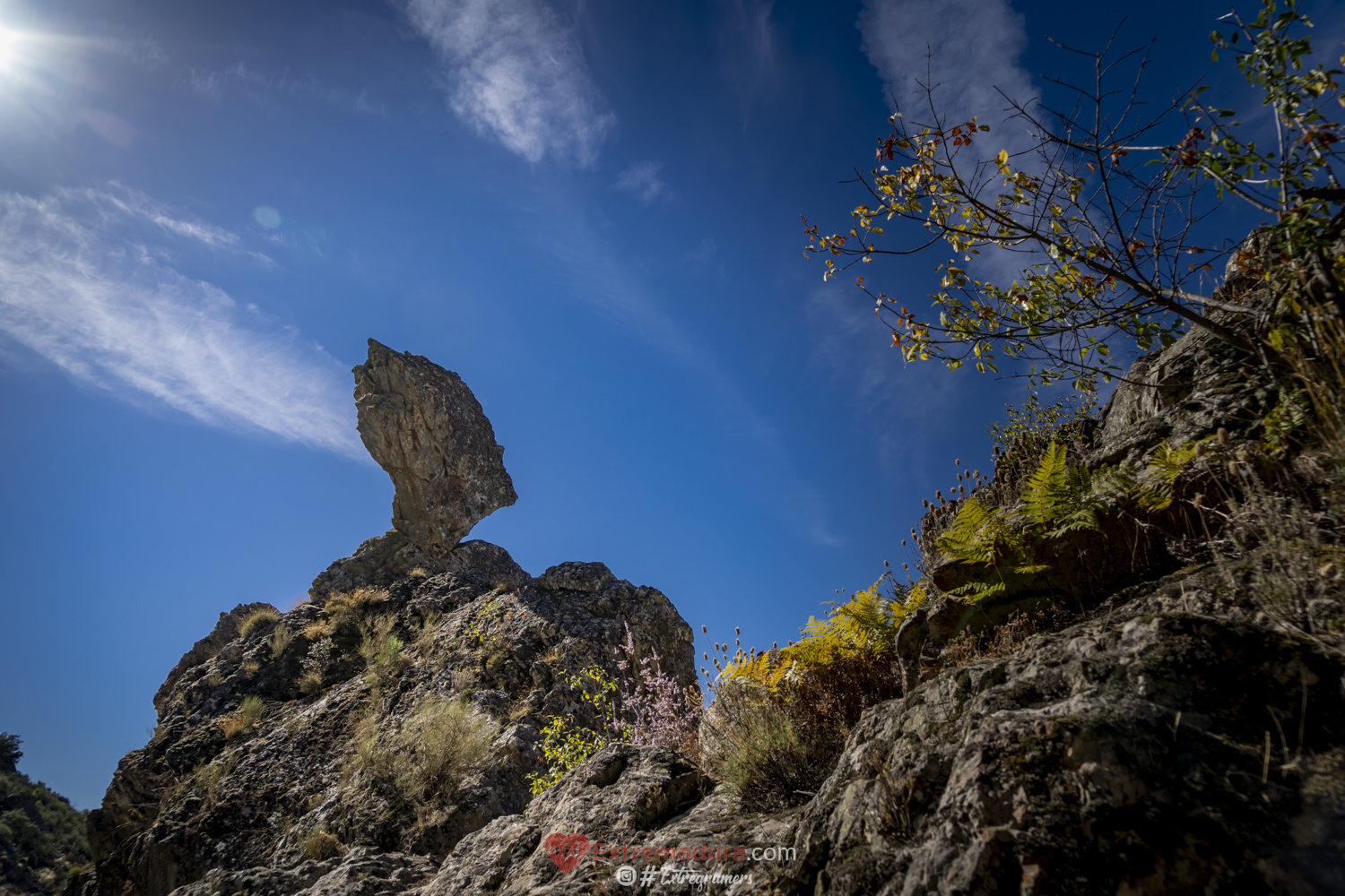 La montaña mágica de Berzocana